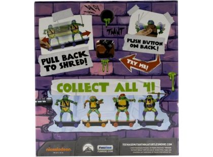 Funrise Želvy Ninja na skejtu Sewer Shredders Movie Leonardo