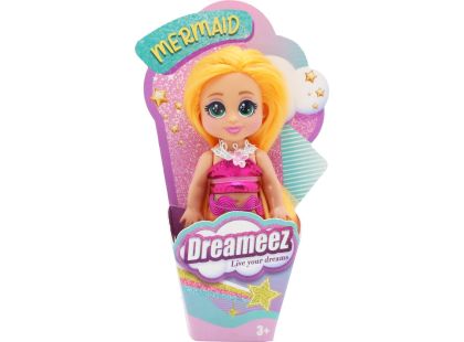 Funville Dreameez mini mořská panna v kornoutku oranžové vlásky