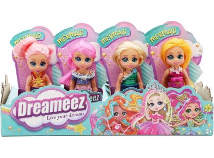 Funville Dreameez mini mořská panna v kornoutku světle narůžovělé vlasy