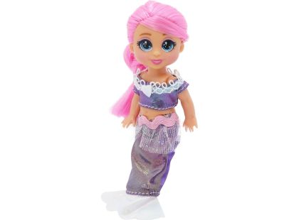 Funville Dreameez mini mořská panna v kornoutku tmavě růžové vlasy