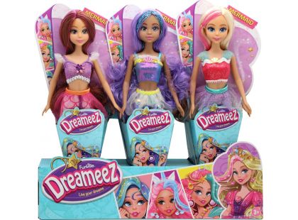 Funville Dreameez mořská panna v kornoutku blond vlásky