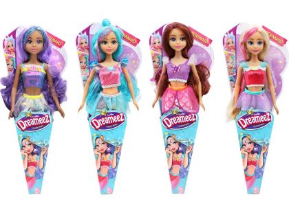 Funville Dreameez mořská panna v kornoutku blond vlásky