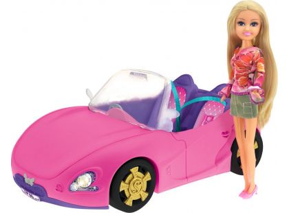 Funville Módní panenka Sparkle Girlz se závodním autem