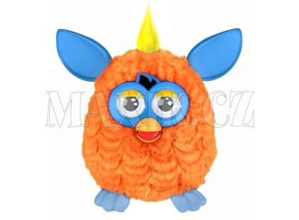 Furby Hot - Poškozený obal - A3121 Oranžový-modré uši