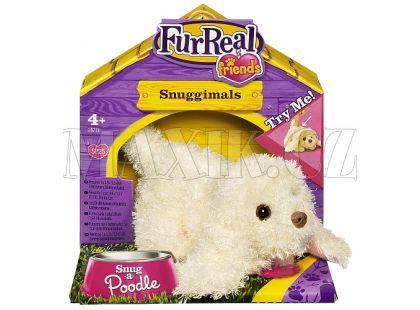 Furreal Friends Interaktivní zvířátka do dlaně - Pes černobílý 28712