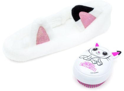 Gabbys Dollhouse set kartáč na vlasy + kosmetická čelenka