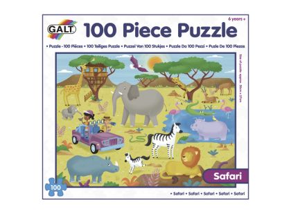GALT 100 Puzzle v krabici Safari