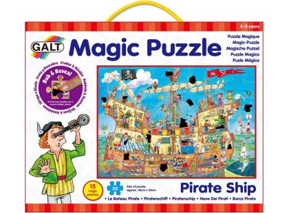 GALT Magické puzzle – pirátská loď 2