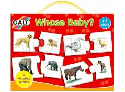 Galt Puzzle Malá a velká zvířátka 30 dílků