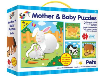 Galt Puzzle Mother and Baby Domácí mazlíčci