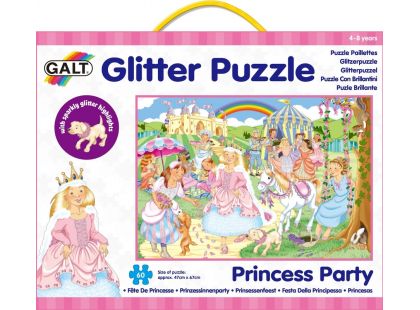 Galt Puzzle třpytivé - princezny 60d