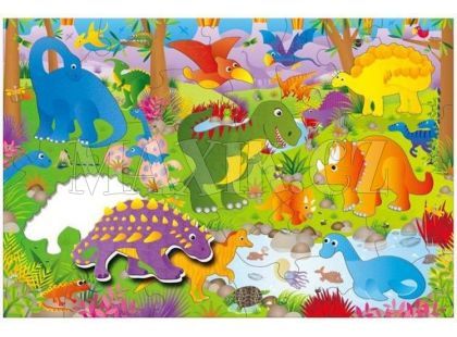 Galt Puzzle velké podlahové Dinosauři 30 dílků
