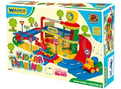 Garáž Kid car s dráhou Wader 50975