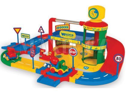 Garáž Kid car s dráhou Wader 50975
