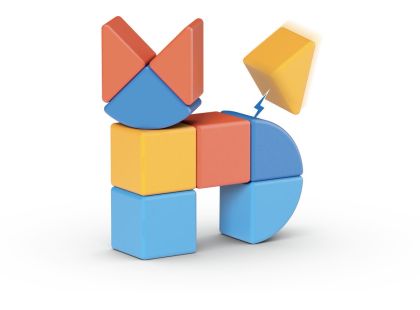 Geomag 208 Magicube Shapes 9 dílků