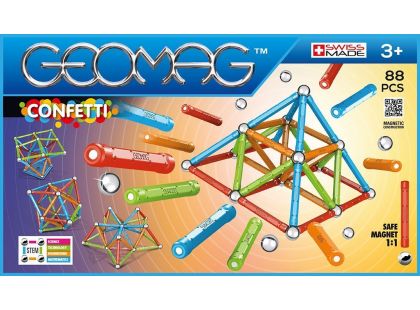 Geomag Confetti 88 dílků