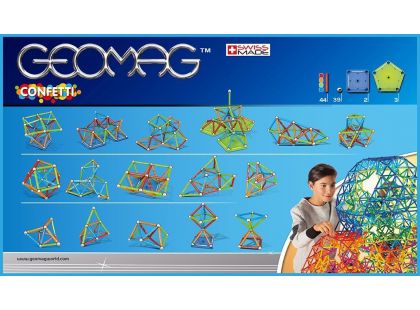 Geomag Confetti 88 dílků