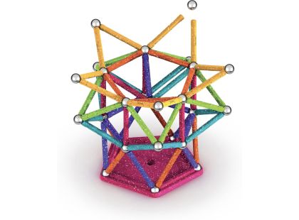 Geomag Glitter 142 dílků - Poškozený obal