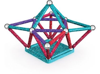 Geomag Glitter Recycled 60 dílků