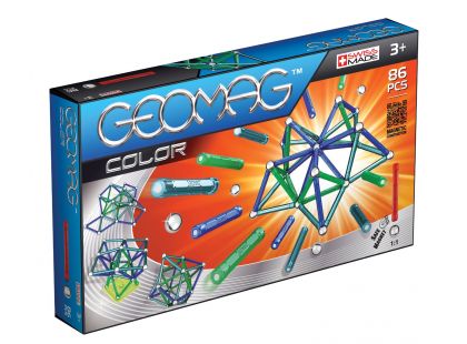 Geomag Kids color 86 pcs - Dlouhé tyčky