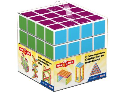 Geomag Magicube Free building 64 - Poškozený obal