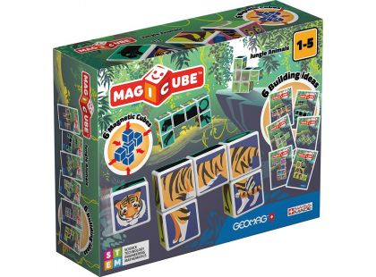 Geomag Magicube Jungle animals