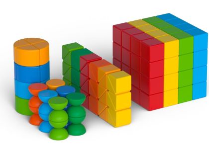 Geomag Magicube Shapes 164 dílků - Poškozený obal