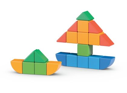 Geomag Magicube Shapes 32 dílků - Poškozený obal