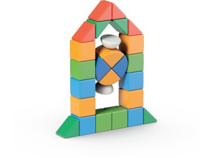 Geomag Magicube Shapes 32 dílků - Poškozený obal