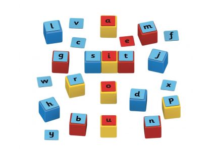 Geomag Magicube Word Building Recycled Clips 79 dílků