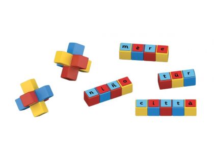 Geomag Magicube Word Building Recycled Clips 79 dílků