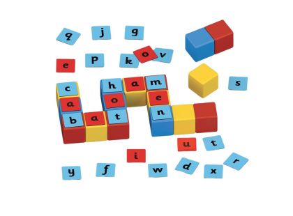 Geomag Magicube Word Building Recycled Clips 79 dílků
