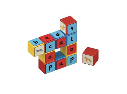 Geomag Magicube Word Building Recycled Clips 79 dílků