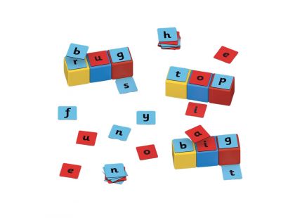 Geomag Magicube Word Building Recycled Clips 79 dílků