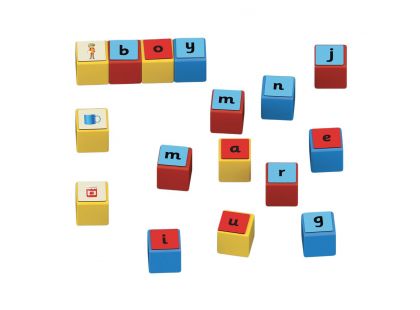 Geomag Magicube Word Building Recycled Clips 79 dílků