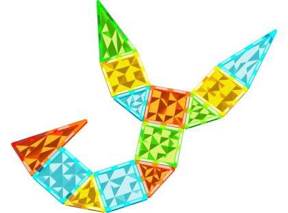 Geomag Magnetic Tiles 16 dílků