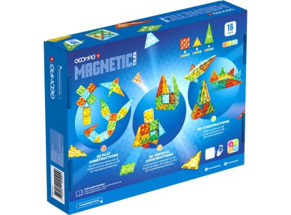 Geomag Magnetic Tiles 16 dílků