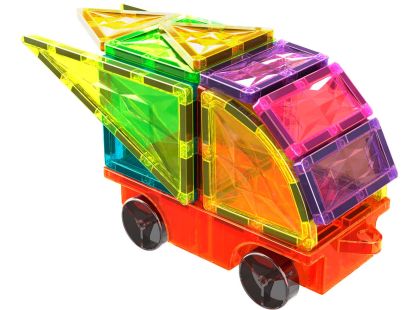 Geomag Magnetic Tiles Auta 24 dílků