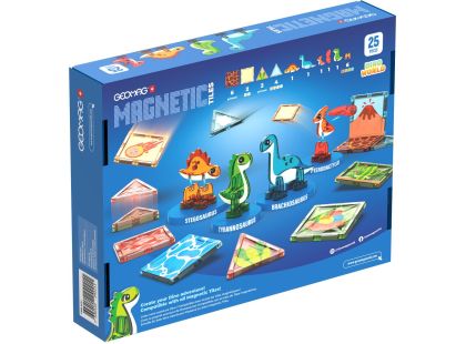 Geomag Magnetic Tiles Dino