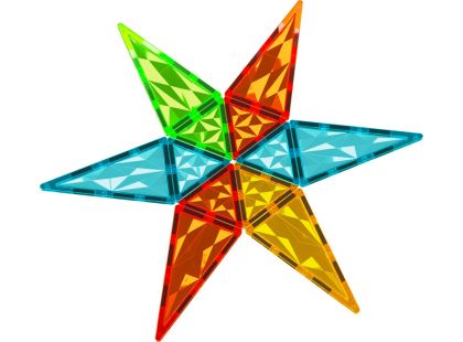 Geomag Magnetic Tiles Raketa 32 dílků