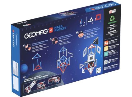 Geomag Nasa Rocket 103 dílků