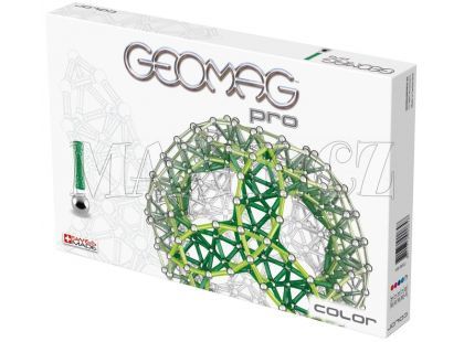 Geomag Pro color 100 pcs - Krátké tyčky