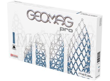 Geomag Pro metal 140 pcs - Krátké tyčky