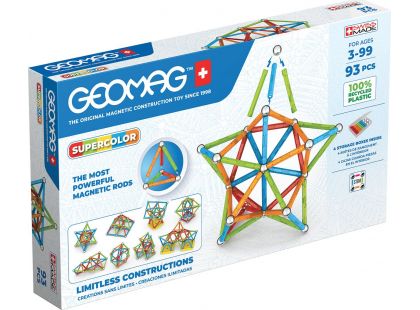 Geomag Supercolor recycled 93 dílků