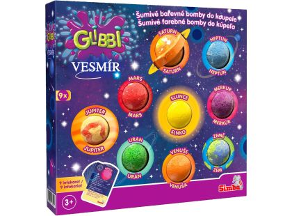 Simba Glibbi Vesmír vodní bomby 9 ks