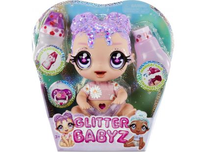 Glitter Babyz Panenka Lila Wildbloom