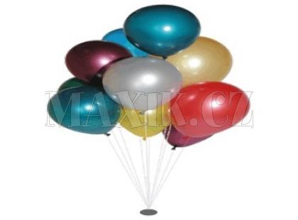 Globos Balonek koule metalíza malá 100ks 26/85cm