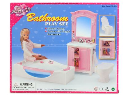 Glorie Koupelna pro panenky s doplňky