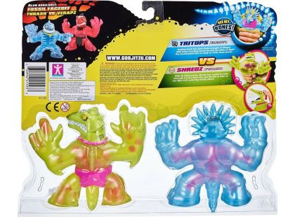 Goo Jit Zu figurka Dino XRay Série 4 Tritops vs. Shredz 12 cm