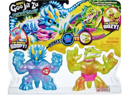 Goo Jit Zu figurka Dino XRay Série 4 Tritops vs. Shredz 12 cm